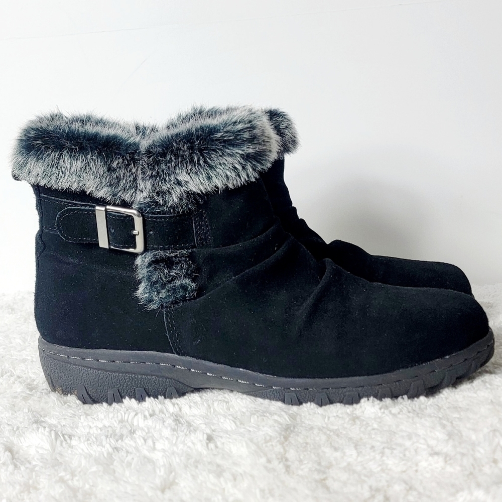 KHOMBU Women's All-Weather Lindsey Suede Boots
